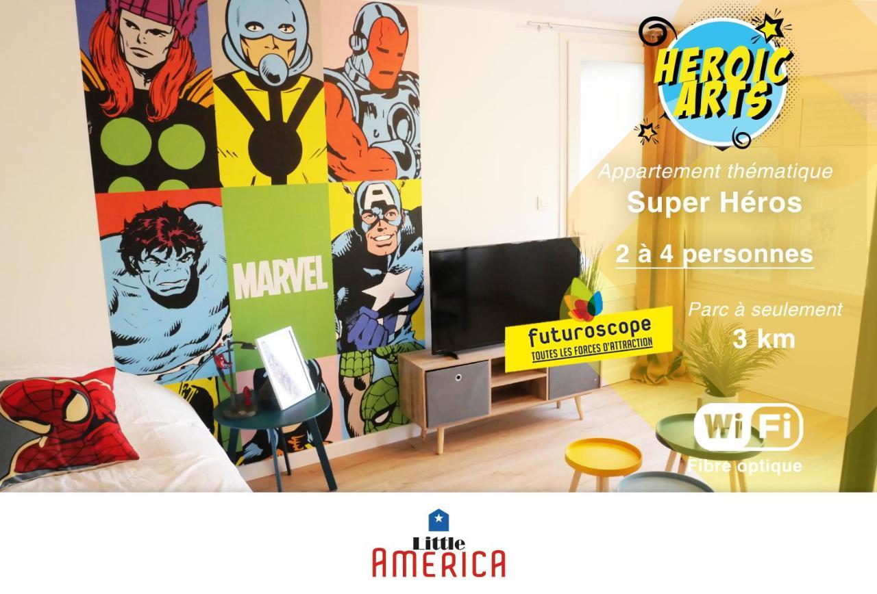 Little America - Appart Hotel 3Km Futuroscope 조네이클랑 외부 사진