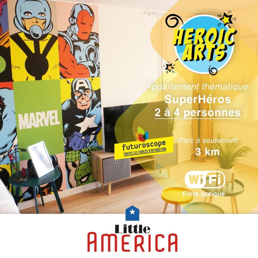 Little America - Appart Hotel 3Km Futuroscope 조네이클랑 외부 사진